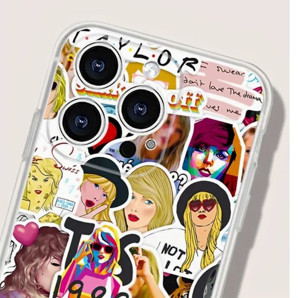 TAYLOR SWIFT Eras Phone Case Transparent Swifties NEW - Picture 6 of 6